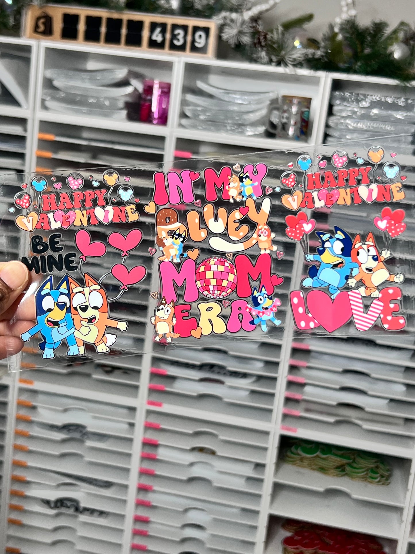 Bluey Mom Era UV DTF Transfer