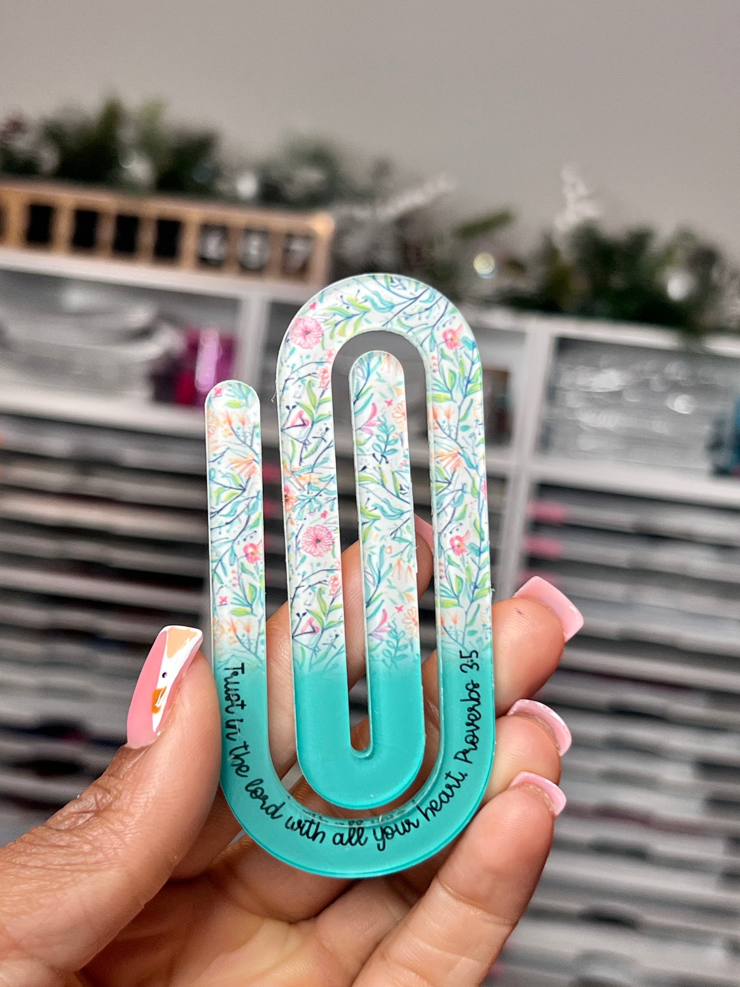 Trust In The Lord With All Your Heart Jumbo Paperclip