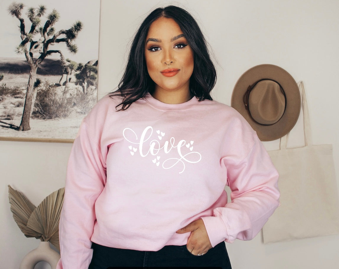 Love Screen Print Transfer