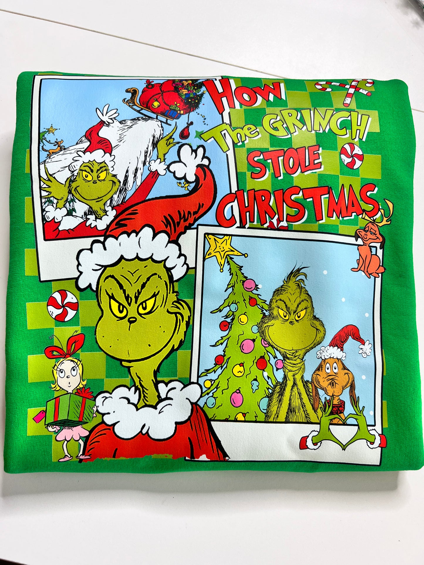 Grinch Crewneck (Large)