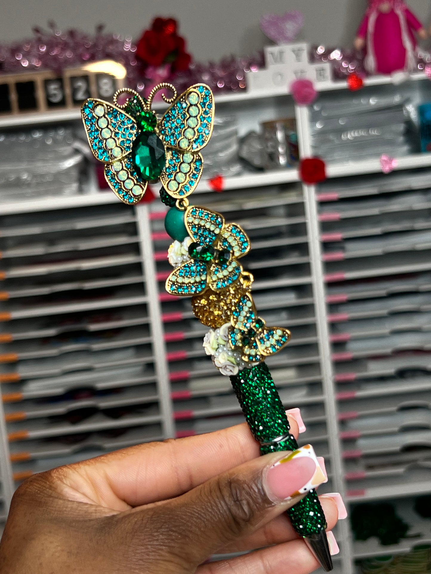 Hanging Butterfly Pen