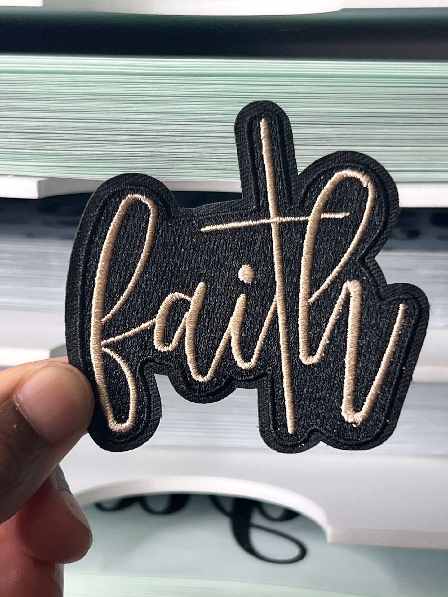 Faith Hat Patch