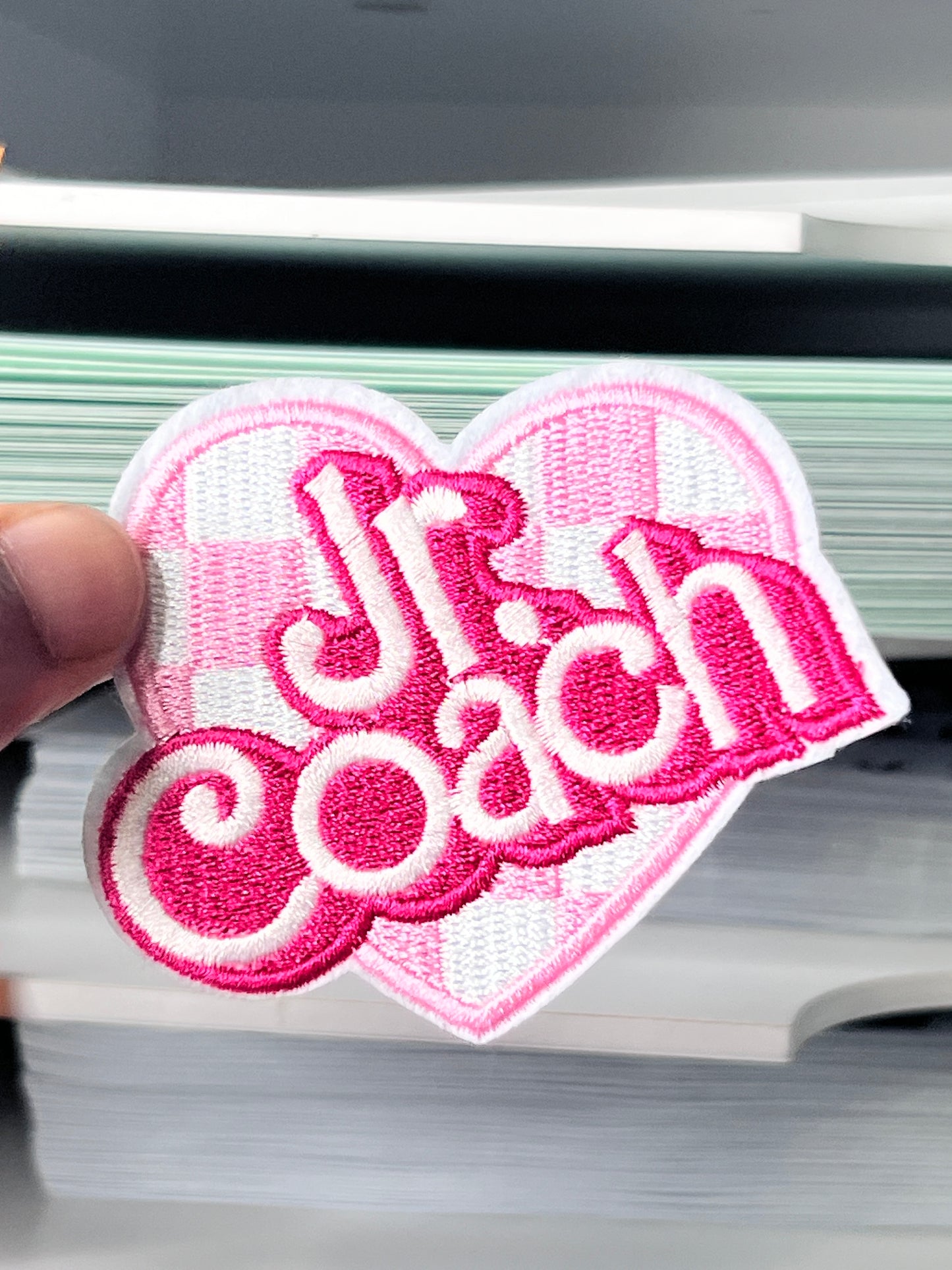 Jr. Coach Hat Patch