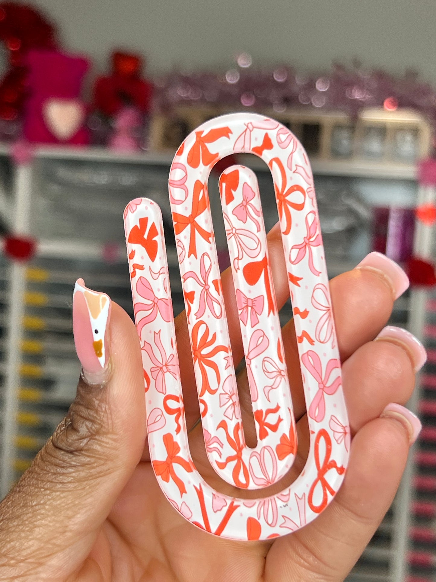 Coquette Bows Jumbo Paperclip
