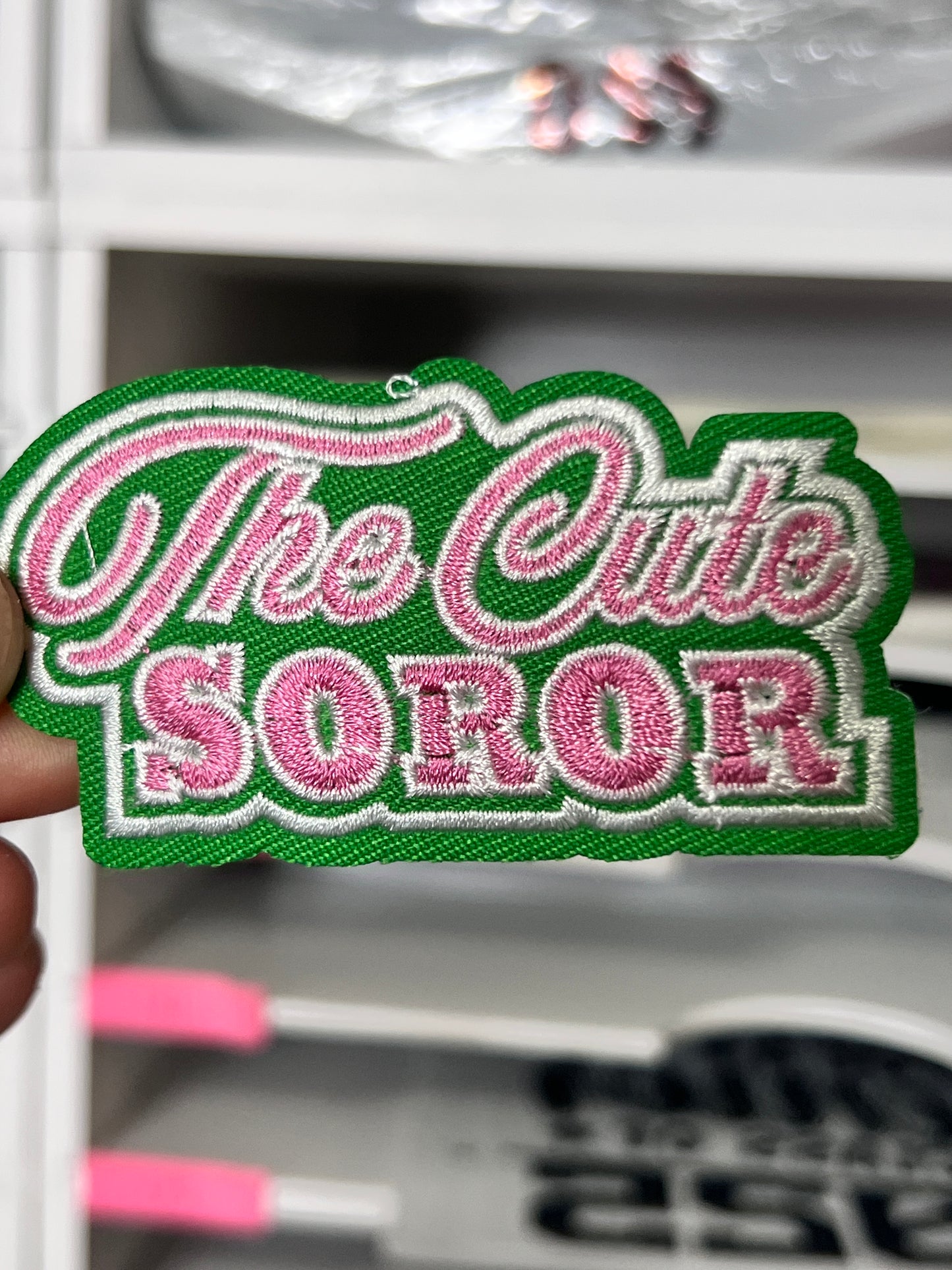 The Cute Soror Hat Patch