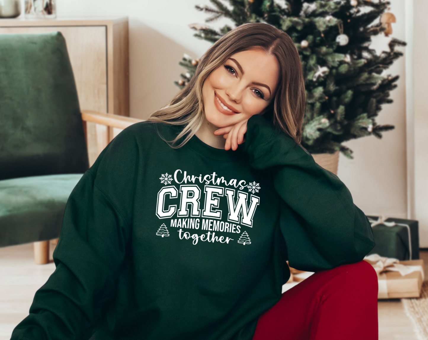 Christmas Crew Screen Print Transfer