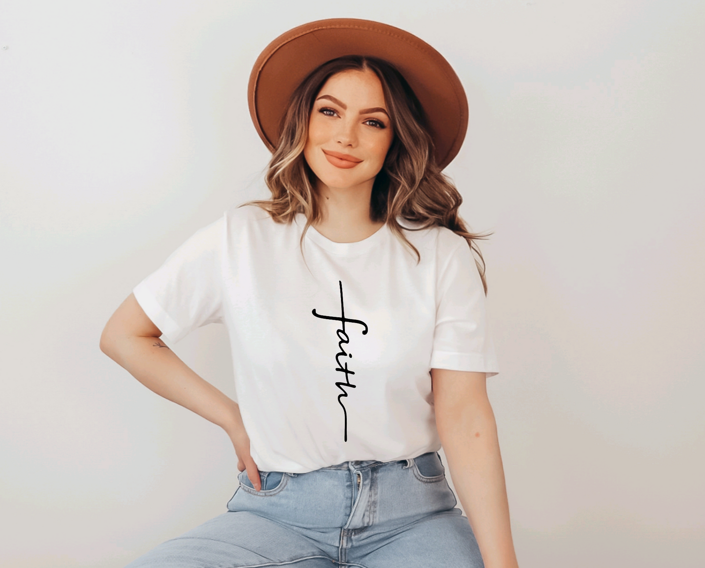 Faith Screen Print Transfer