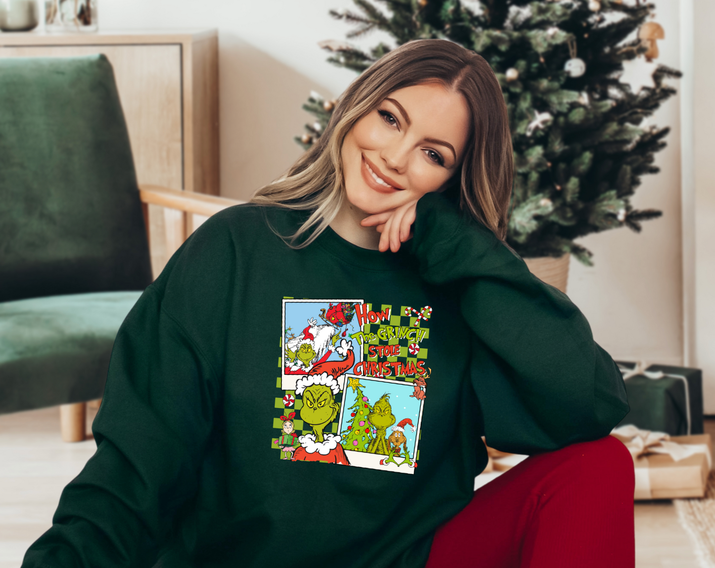 Grinch DTF Transfer