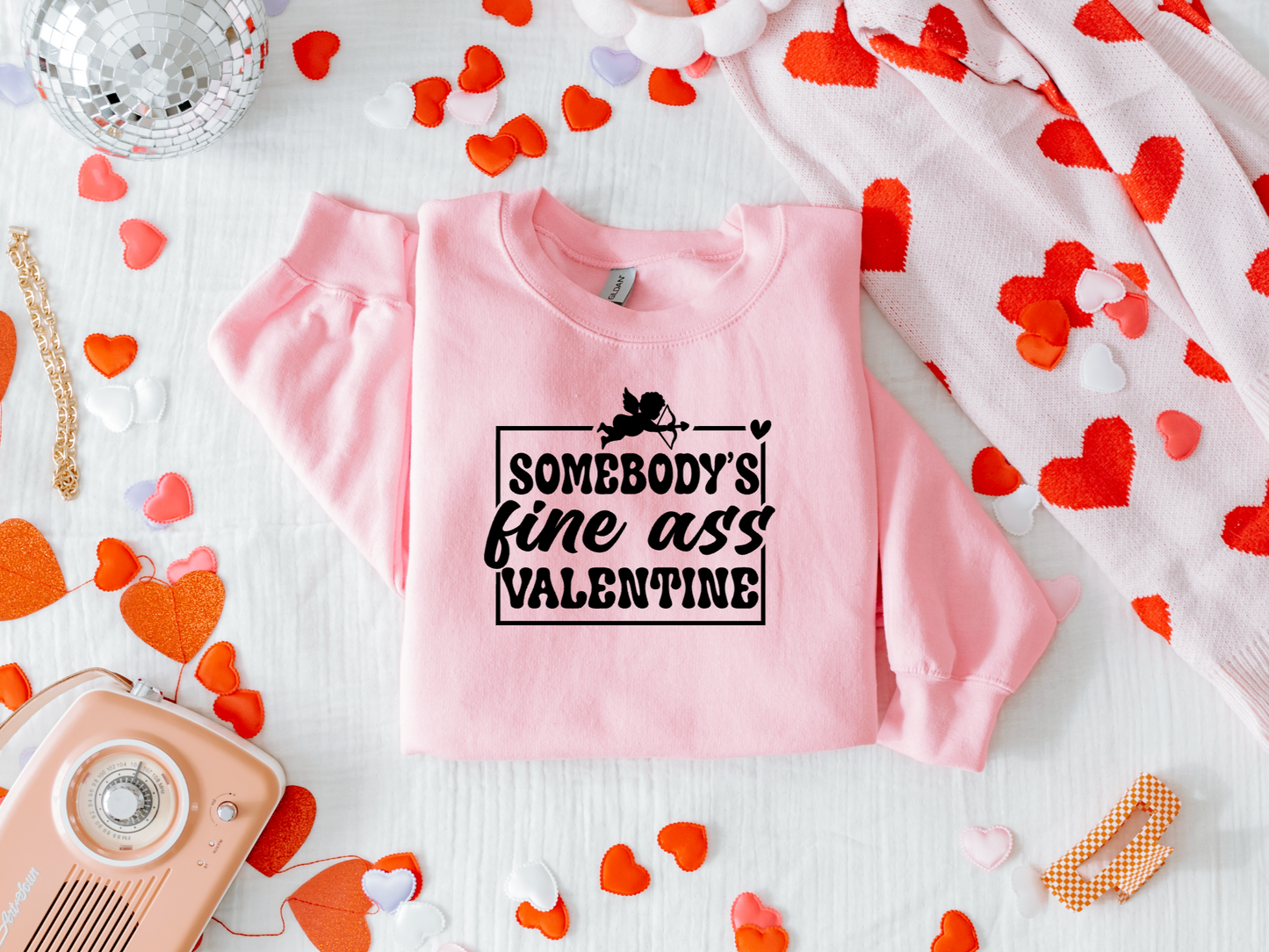 Fine Ass Valentine Screen Print Transfer