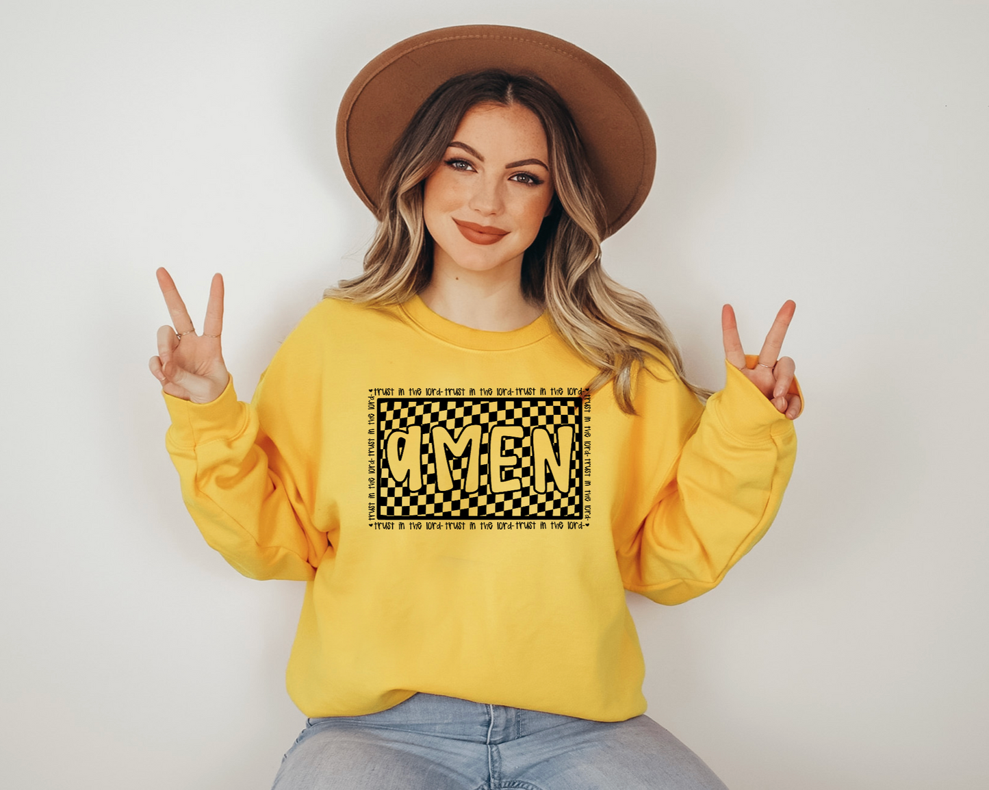 AMEN Screen Print Transfer