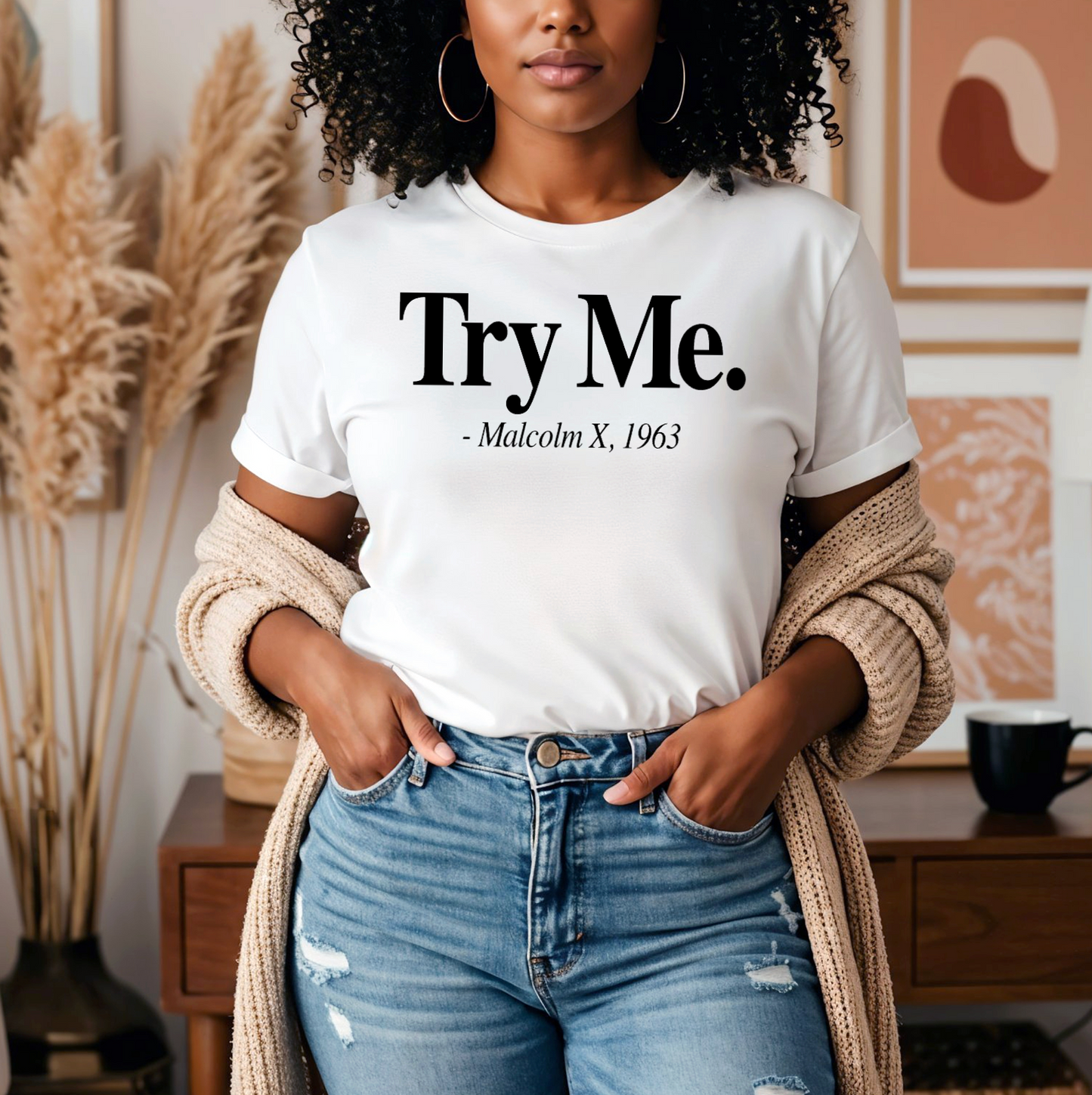 Try Me Screen Print Transfer