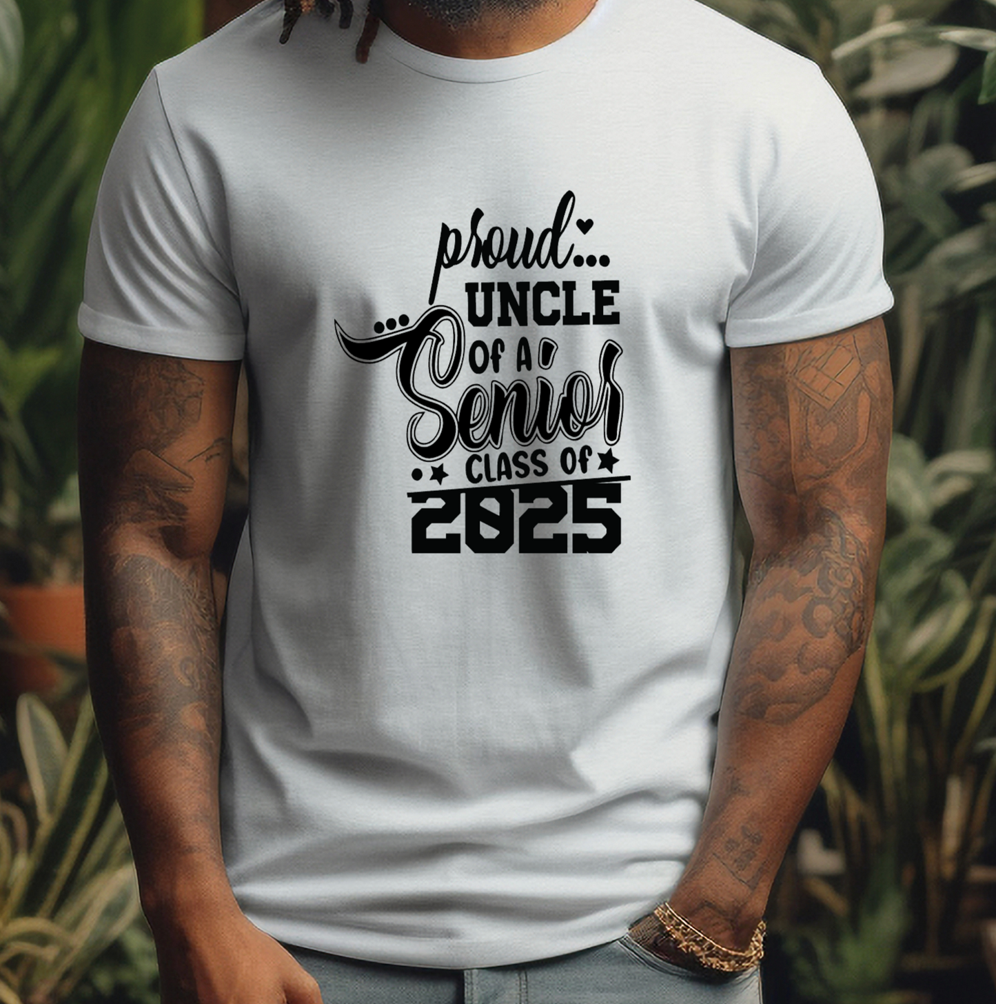 Proud Uncle Screen Print Transfer