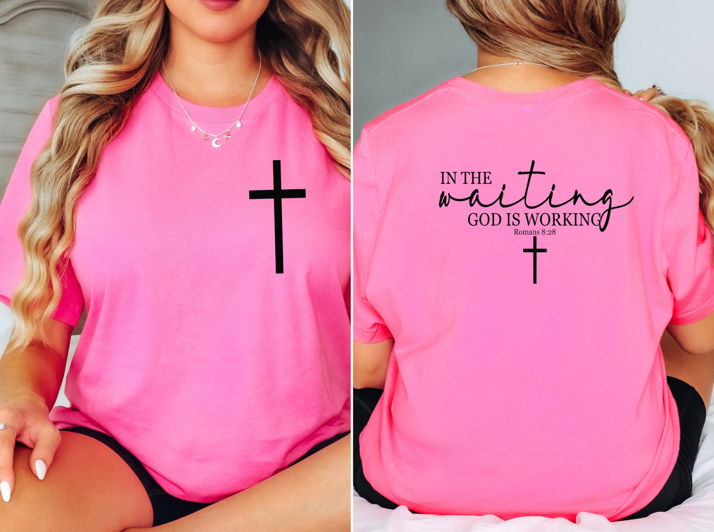 In The Waiting Screen Print Transfer (Front & Back)