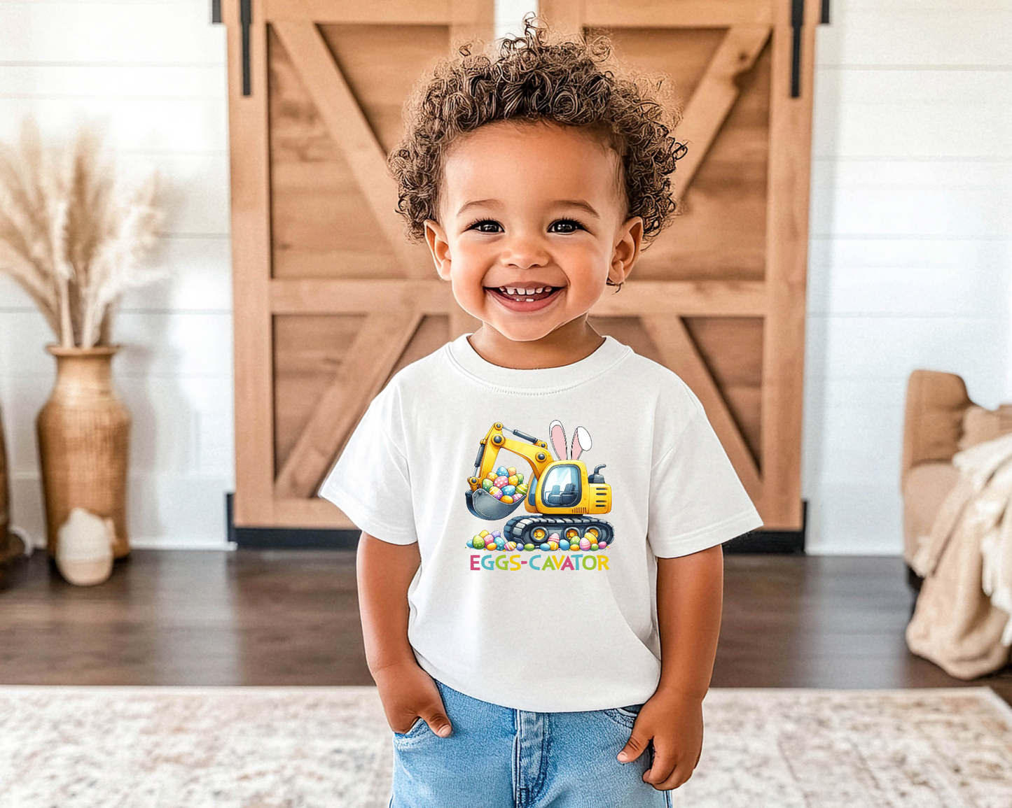 EGGS-CAVATOR Kids DTF Transfer