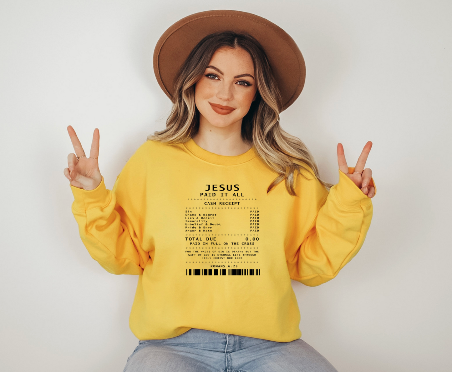 Paid It All Screen Print Transfer