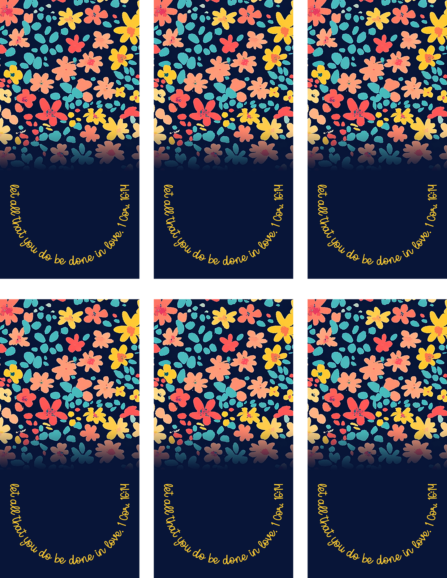 Done In Love Jumbo Paperclip Sublimation Transfer