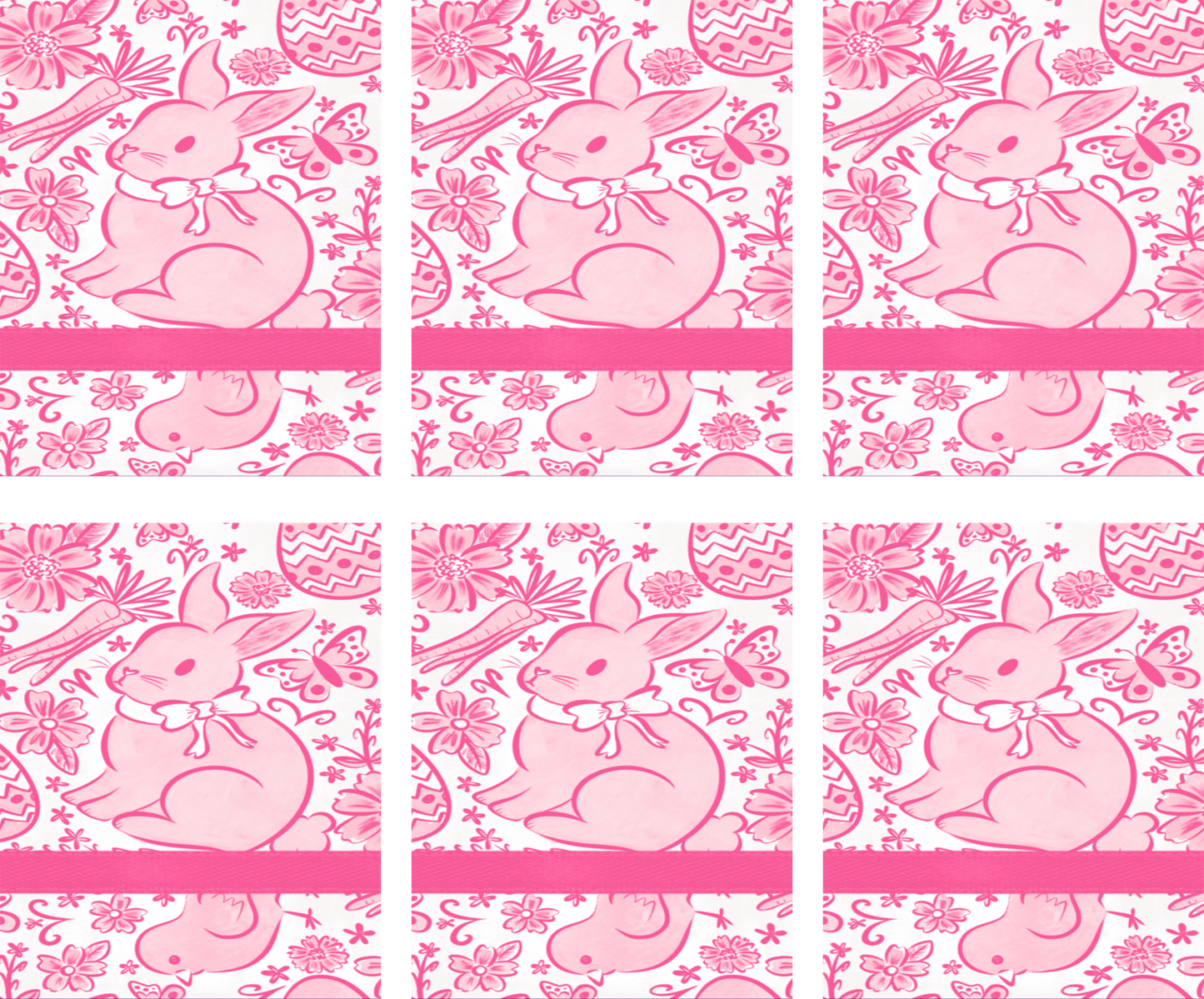 Easter Jumbo Paperclip Sublimation Transfer (for apple shaped paperclips)