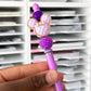 Purple Mickey Head Stylus