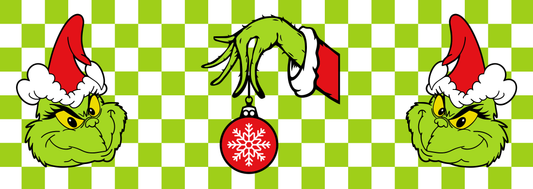 Merry Grinchmas 40 oz Tumbler Sublimation Transfer