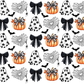 Pumpkins Ghosts Bows 20 oz Tumbler Sublimation Transfer