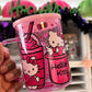 Hello Kitty 15 oz Glass Mug