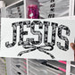 JESUS Bow Screen Print Transfer