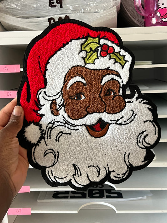 Santa Chenille Patch