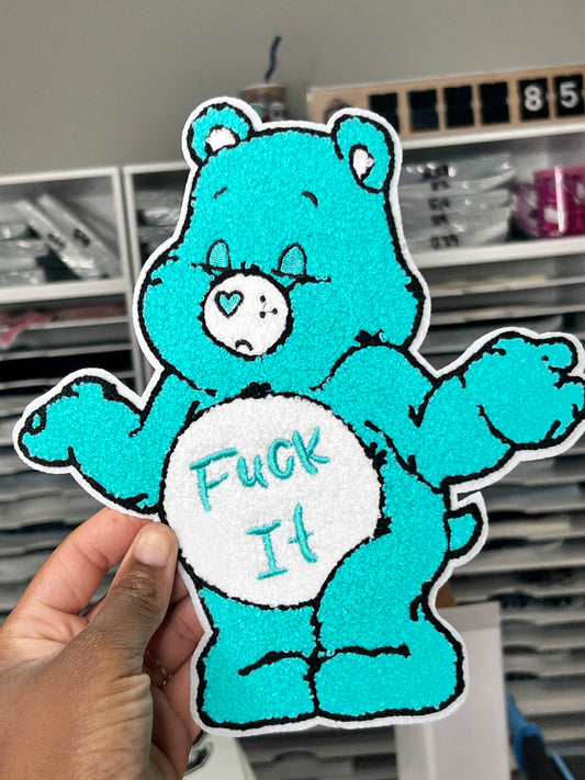 Care Bear F It Chenille Iron-On Patch