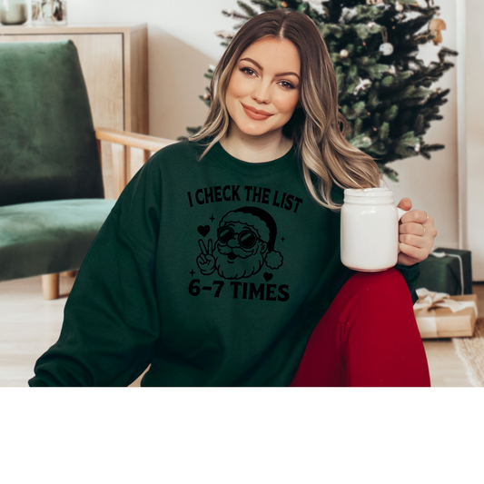 Check The List Screen Print Transfer