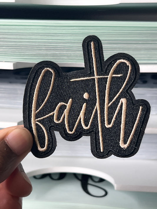 Faith Hat Patch