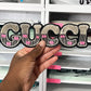 Gucci Chenille Patch Transfer