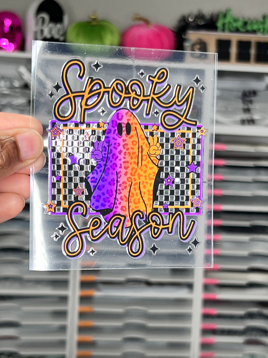 Spooky Season UV DTF Decal Transfer