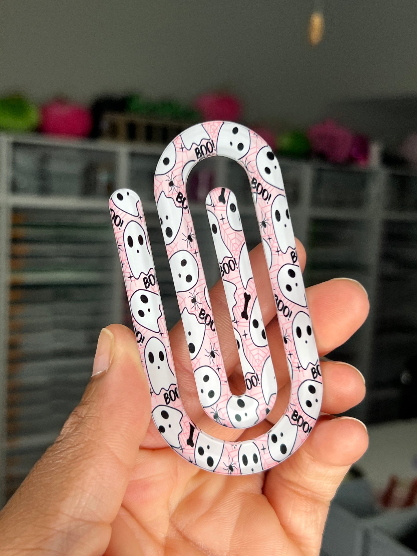 Ghost Jumbo Paperclip