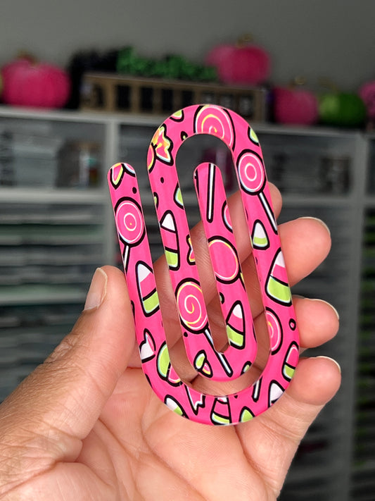 Neon Candy Jumbo Paperclip
