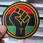 Juneteenth Fist Hat Patch