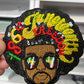 Juneteenth Man Hat Patch
