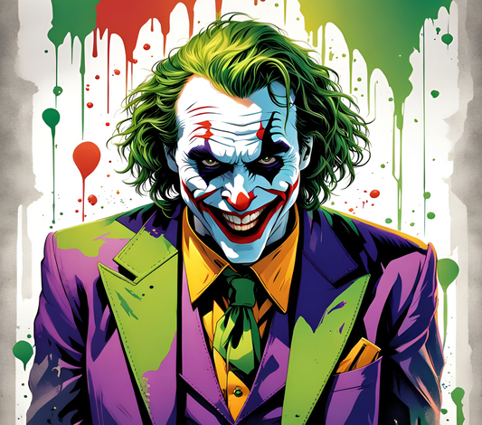 Joker 20 oz Tumbler Sublimation Transfer