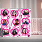 Pink Halloween 20 oz Tumbler Sublimation Transfer