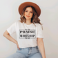 Praise and Worship Screen Print Transfer