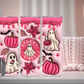 Spooky Vibes 20 oz Tumbler Sublimation Transfer (pink)
