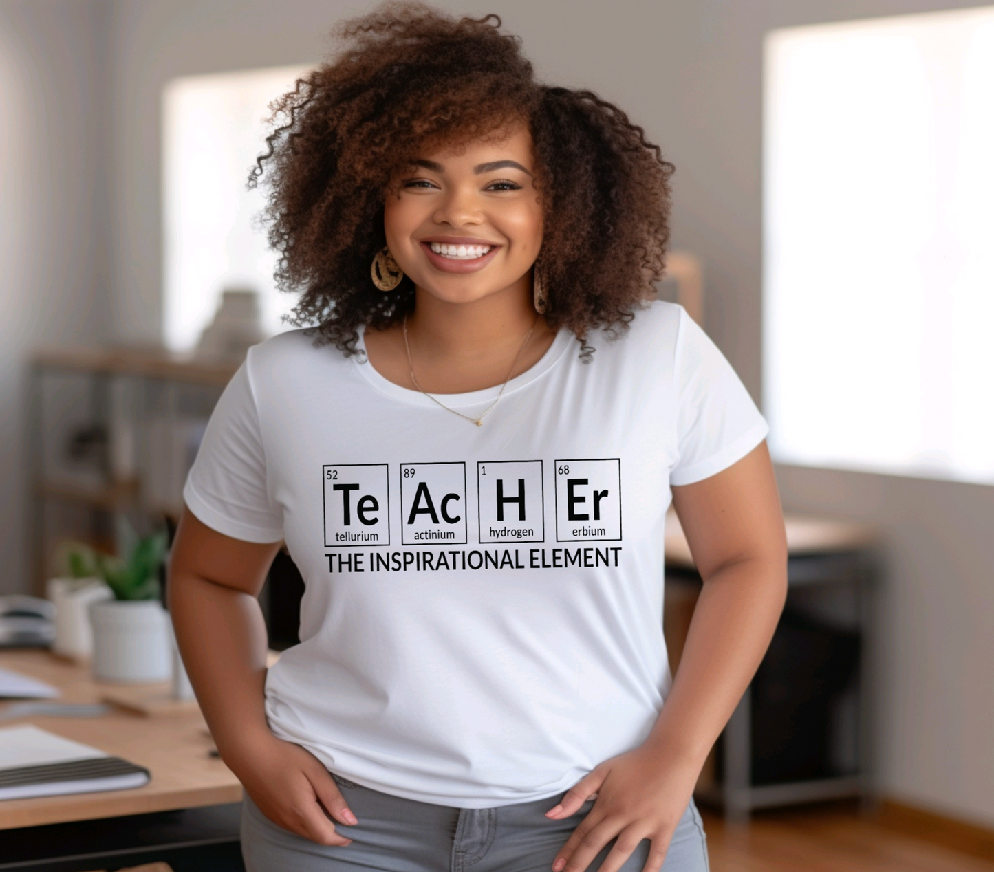 Teacher Element Screen Print Transfer