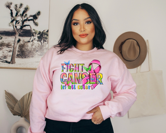 Fight Cancer DTF Transfer