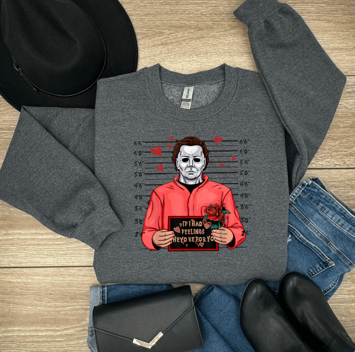 Michael Myers V-Day DTF Transfer