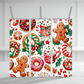 Gingerbread Man 20 oz Tumbler Sublimation Transfer