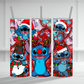 Stitch Christmas 20 oz Tumbler Sublimation Transfer