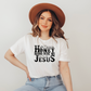Leave The Judgin To Jesus Screen Print Transfer
