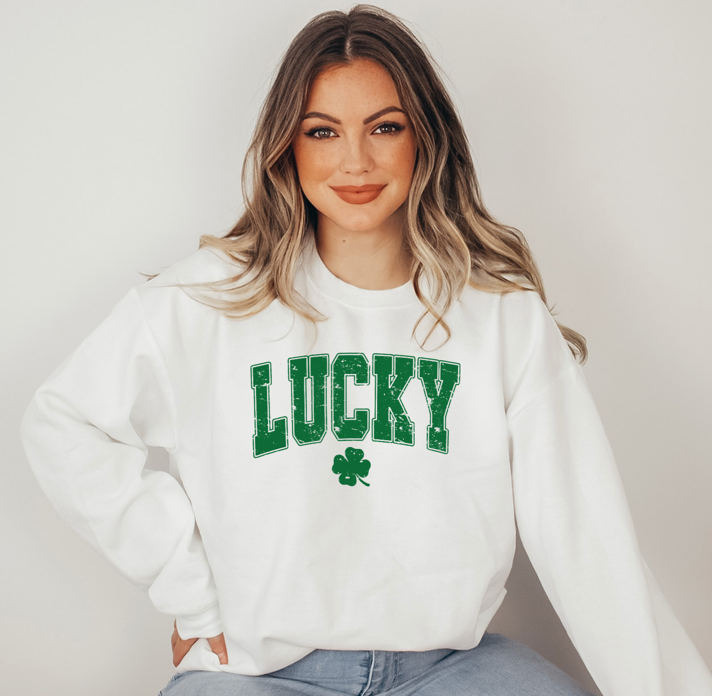 LUCKY Screen Print Transfer