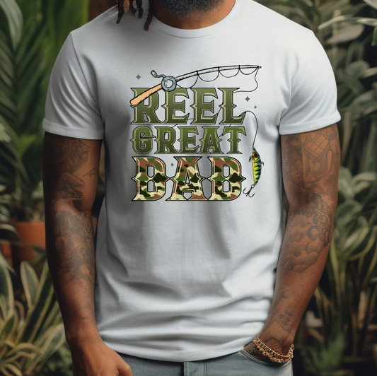 Reel Great Dad DTF Transfer