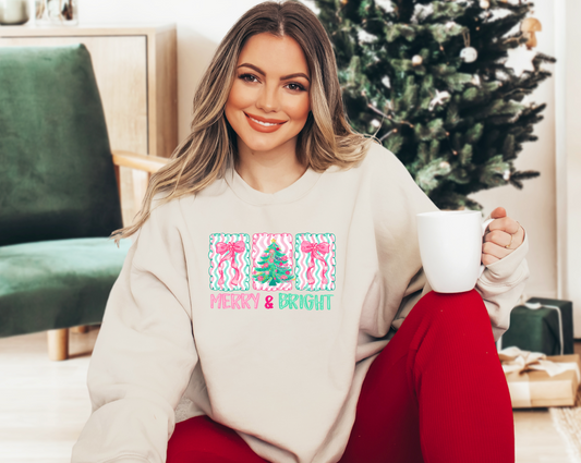 Merry & Bright DTF Transfer