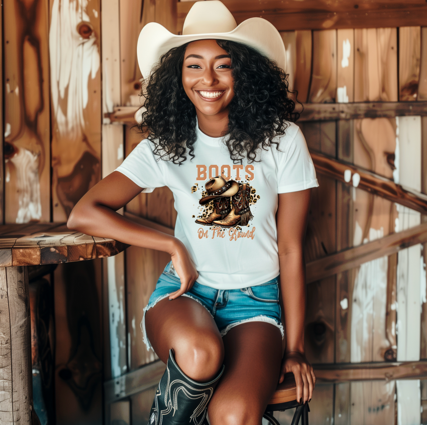 Boots On The Ground DTF Transfers